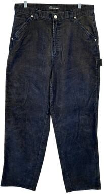 Vintage y2k Men's 34x32 No Boundaries baggy corduroy carpenter skater pants navy